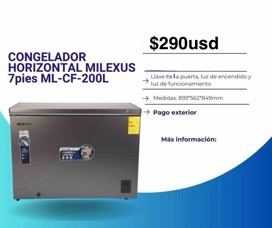 Nevera milexus de7ft