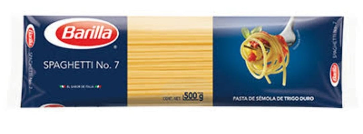 Paquete de espaguetis 500g