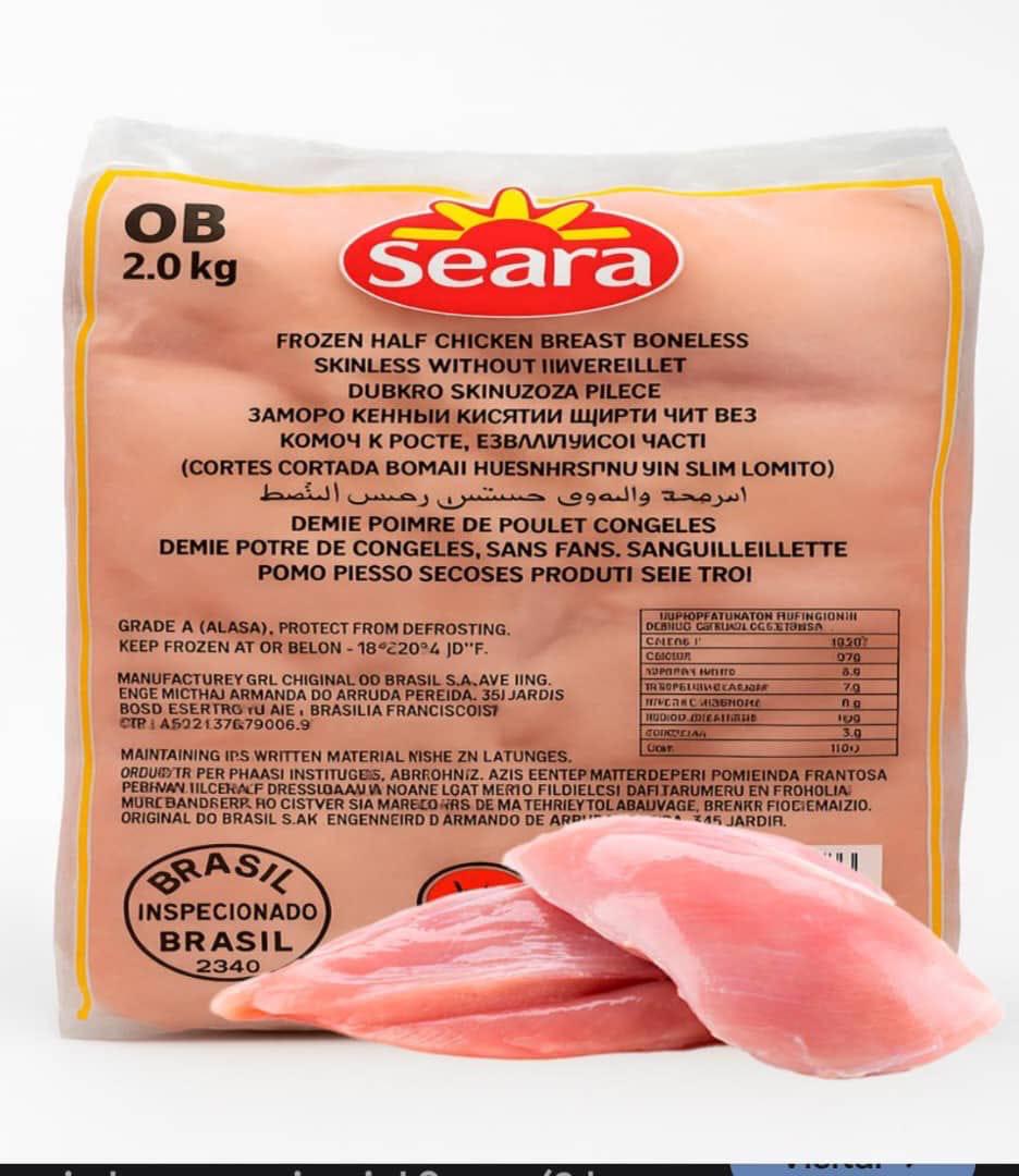 Pqt de pechuga de pollo 2kg