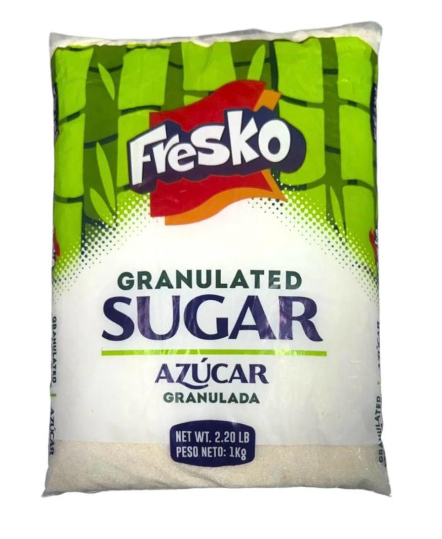 Bolsa de azúcar blanca 1kg