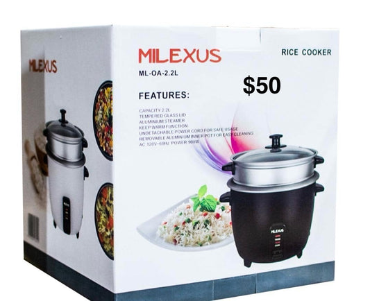Olla arrosera milexus 2.2l