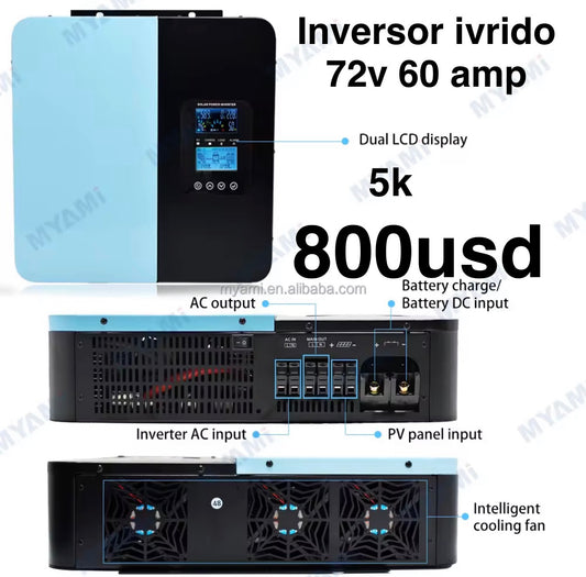 Inversor ibrido 5k