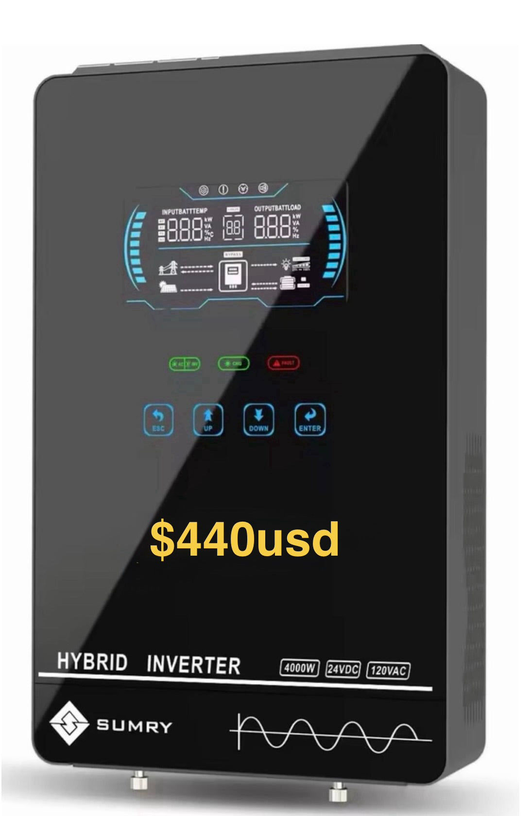 Inversor solar sunrri 4k 110v