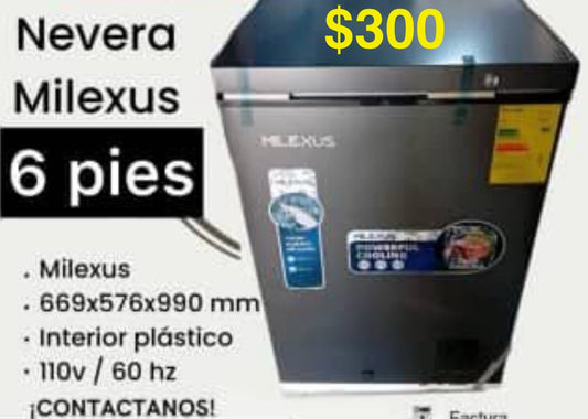 Nevera milexus de 6ft