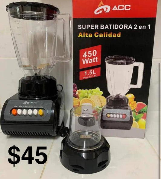 Batidora baso plástico