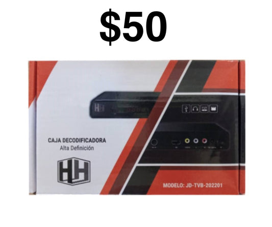 Cajita para televisor