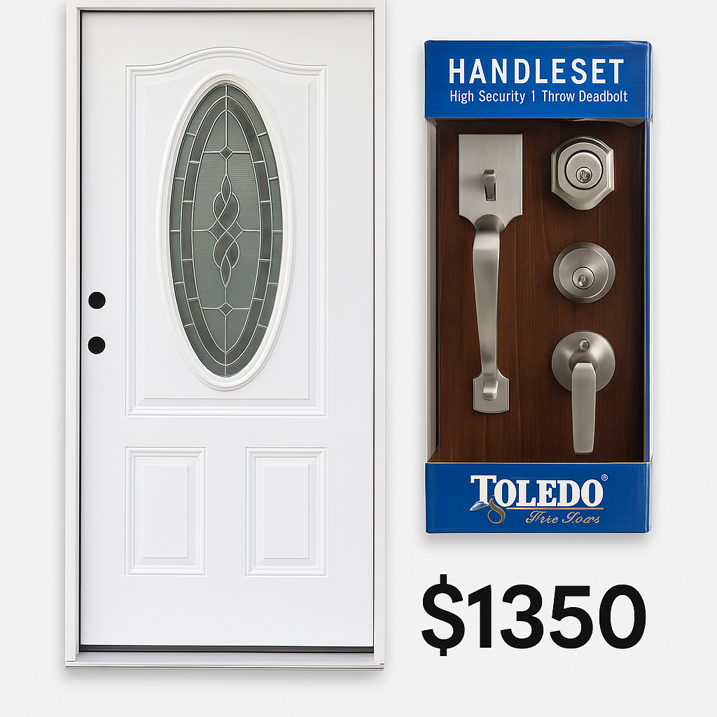 Puerta de home deport importada con Llavin