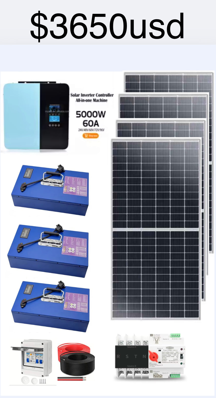 Kit solar se Deja intalado