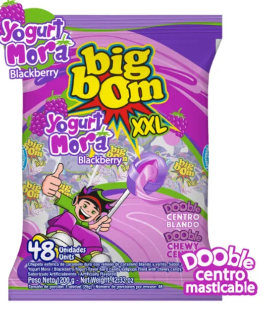 Pqt de chupa chupa XXl 48 unidades
