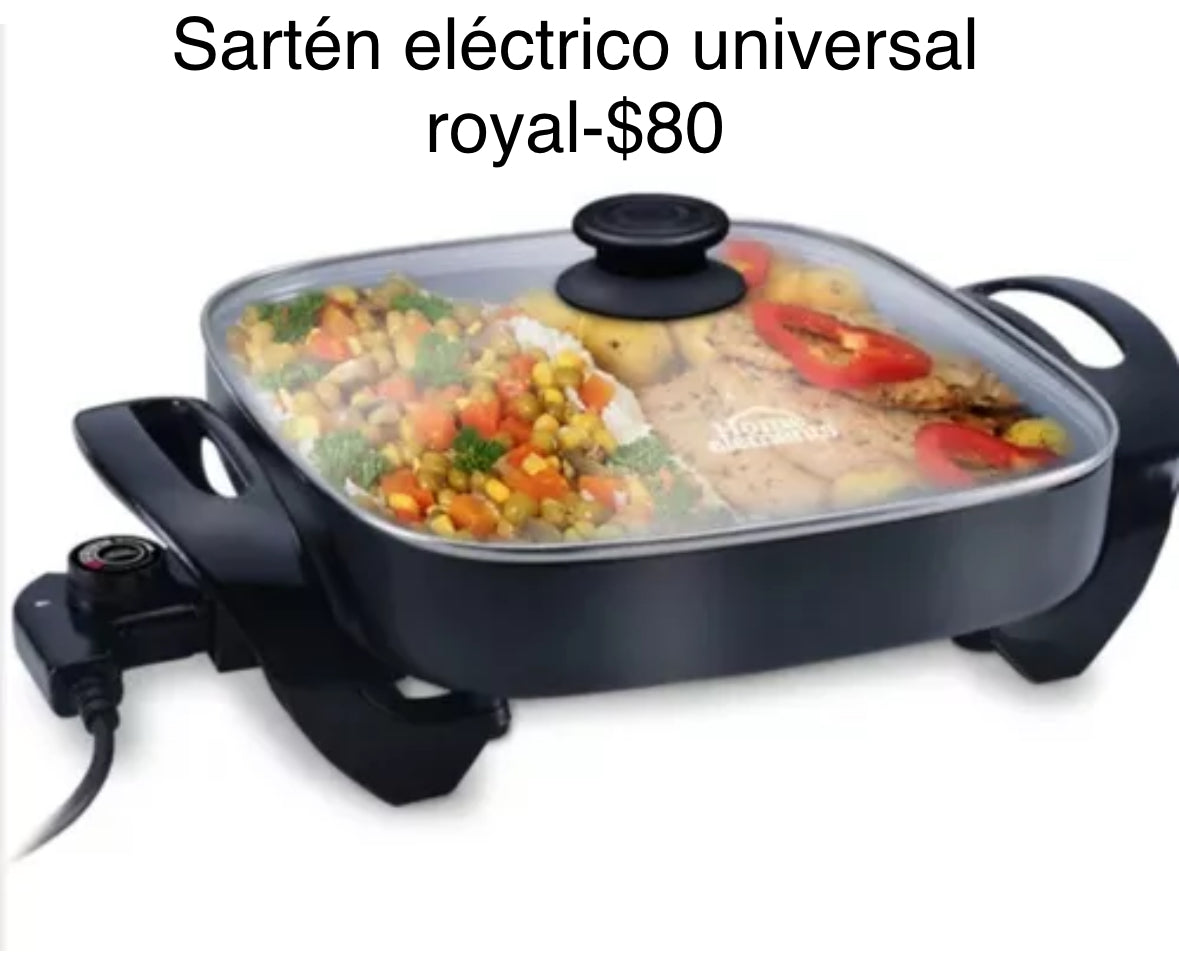 Sartén eléctrico