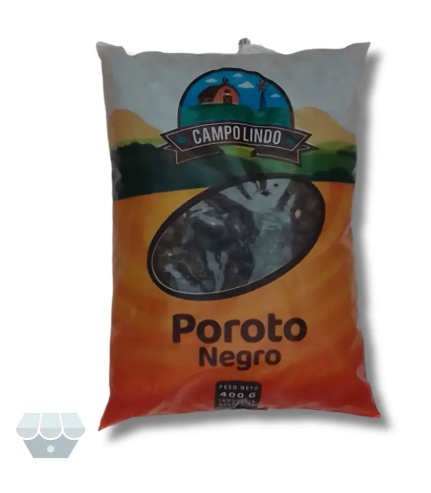 Frijol negro importado por bolsas