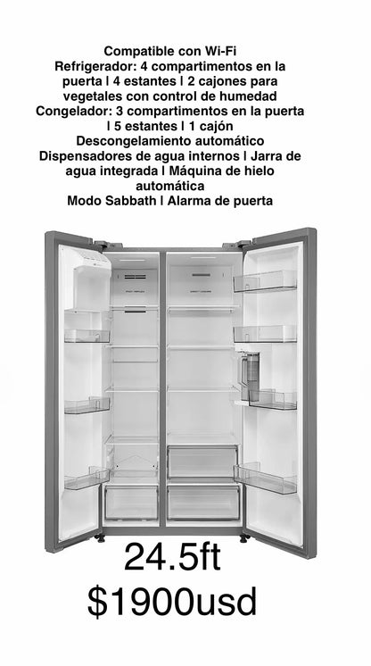 Refrigerador midea 24.5ft