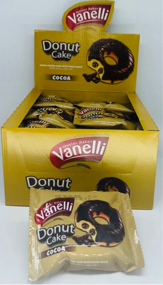 Caja de 24 donas de chocolate