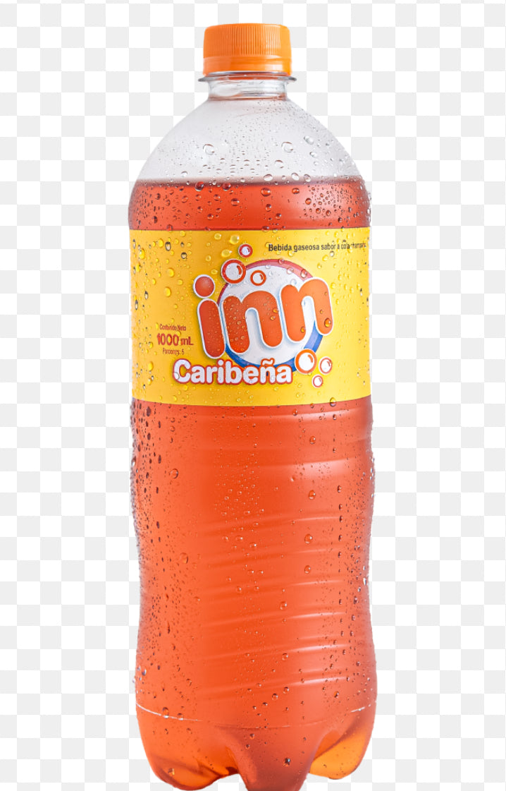 Refresco de pomo cola y naranja