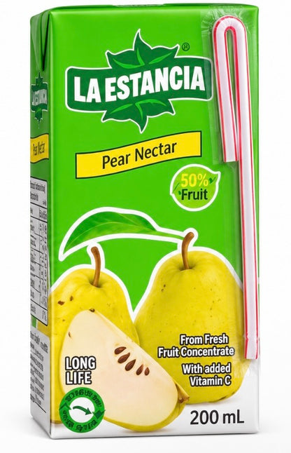 Jugo de manzana y pera la estancia