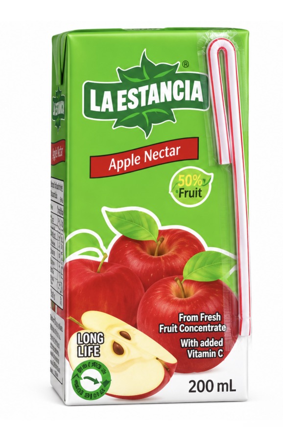 Jugo de manzana y pera la estancia