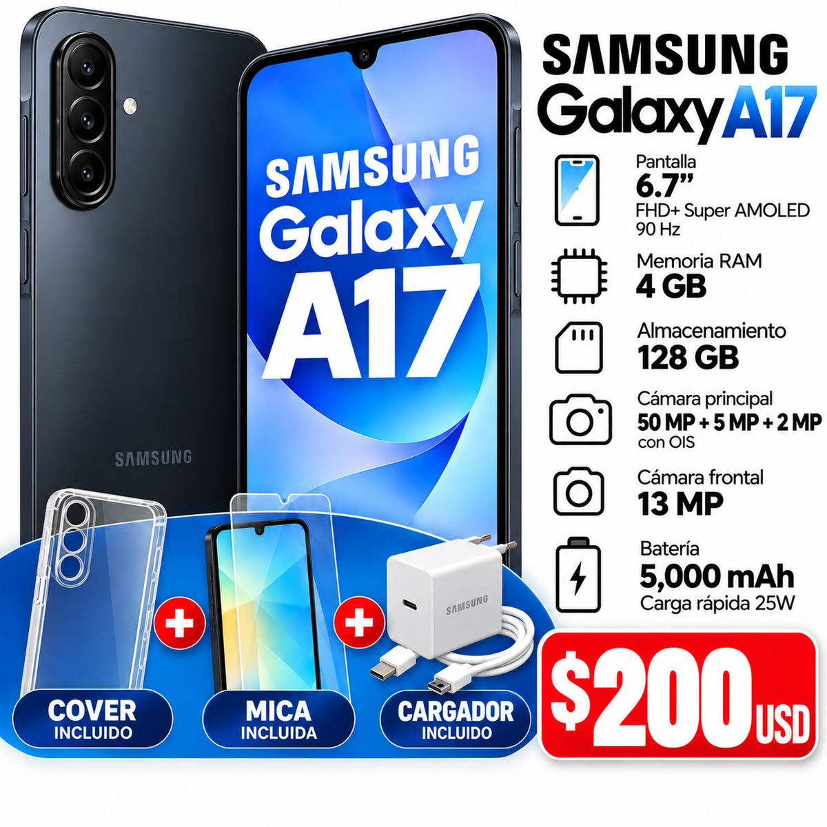 Samsung A17 4/128