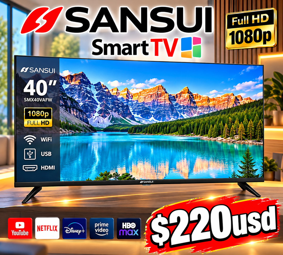 Tv Samsui 40”