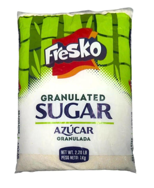Bolsa de azúcar blanca 1kg