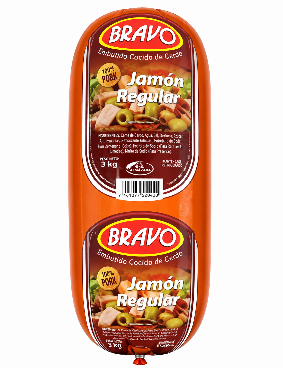 Jamón Barra 2kg